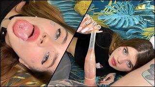 Teaching horny🥵 step-sis the art of safe sex with subtitles