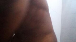 Shower time. Washing my Uncut monster. (Fetish)????