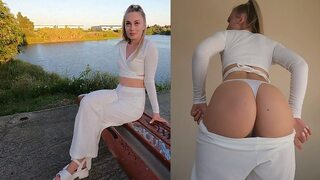 Swiping right leads to wild ride - First date blowjob,