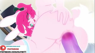 Rabid Rabbit Babe Gently Struggles On Harsh Anus Bliss 4k