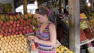 Big Mango Masturbation in Thailand!