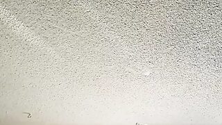 Short denim shorts on chubby babe for sniffing pleasure