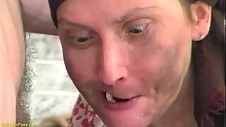 This elderly pervert's hairy granny got pounded doggystyle by a