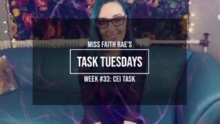 Slaves, eat cum like whores while babes Faith Rae dictate