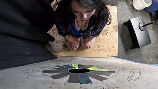 Oh, Japanese queen gets serviced down low and gives blowout