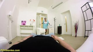 First POV with my monster tit stepsister