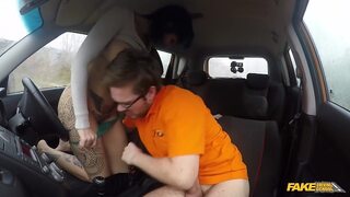 I Dumped My Seed in Her Ass🍑 - Pretend Driver's