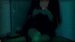 MILF Mrs Lazinski had an anal orgasm