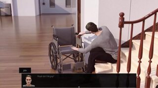 Wheelchair hubby's test: Will his sexy wife stay faithful? -