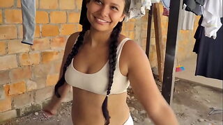 My neighbor's husband comes to propose a business to me,