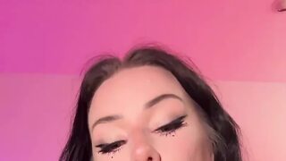 British goth teen with massive tits sexy JOI