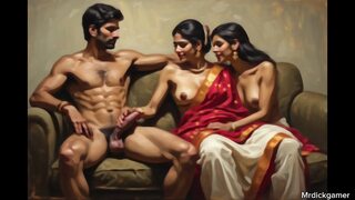 Indian stepdaughter fucked in kitchen by stepfather