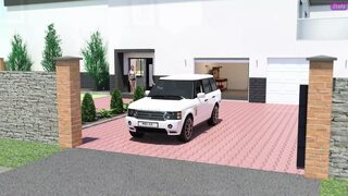 My Stepbrother's Wife #54 - Melody's two legs spread right