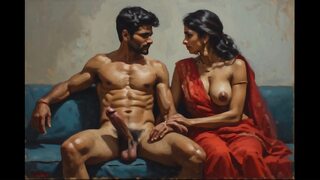 Fucking my neighbour aunty, hot housewife from behind