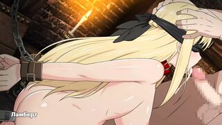 Lilith's tight butt is stretched by the adventurer's big cock