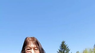 Pissing All Over My Feet!