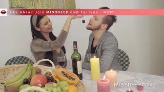 Naughty Sex with Hot Brunette Russian Milf