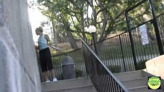 Blonde tennis pro's vagina🌮️-destroying BJ fest with friend's tongue