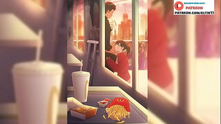 McDonald's Passion Hideout - Couples Enjoy Treats on Fries