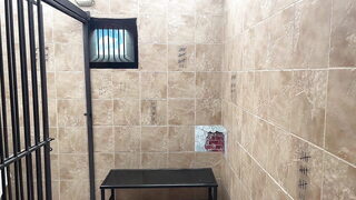 Exotic entrance, I ravage the bouncer for VIP privileges