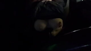 Wild Italian MILF Artemisia Flashes Massive Boobs In Heat Behind