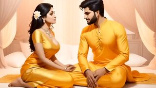 The teacher excused and gave the in the girl's mouth.