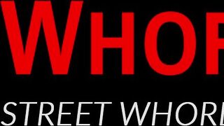 Brunette hooker sucks throbbing cocks through car window