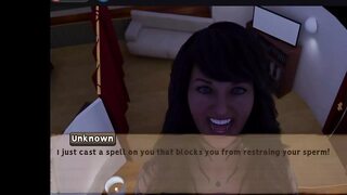 Friend rescued me, sucked my huge dick🍆, drank my cum