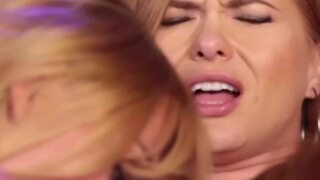 Busty MILF Kadja Kassin pussy eaten by her stepdaughters