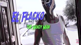 Two babes get DP'd on a couch by masked bros