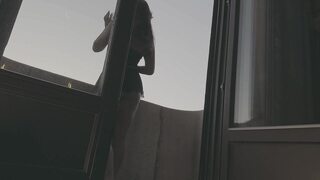 Hot beautiful European College Girl comes for a fashion photo shoot turns out it was porn casting