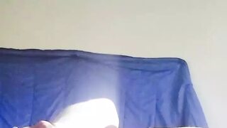 Amateur Pretty MILF Strips Naked for Anal Insertion