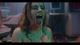 Parasited Femdom Investigation - Horny Lesbian Foursome with Male Bondage,