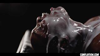 Sexy Black Girl Zaawaadi Filled With Unmatched Interracial Cumsploration Inside