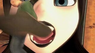  Massive Mavis Gobbles Down Entire Omnibus in Her Insatiable