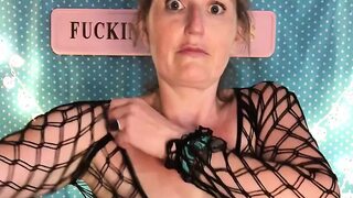 Slutty lingerie fetish fest featuring mistress' latest depraved fashion desires