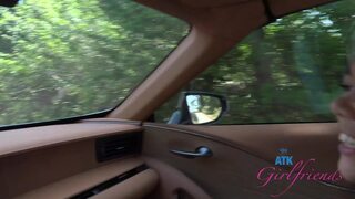 Outdoor wild sex with Brianna Arson POV session