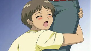 Young Virgin Boy Craves淫福 at the Hands of a Huge-boobed