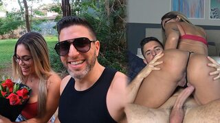 Valentine's Day Fuck with a Hot Brazilian Babe Picked up