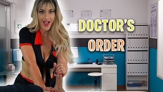 Dirty docs deliver nasty hand-jobs at jizz-filled clinic, nurse's favorite