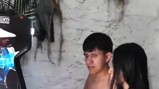 Get your cock🍆 on the jackpot machine; we're gaming for