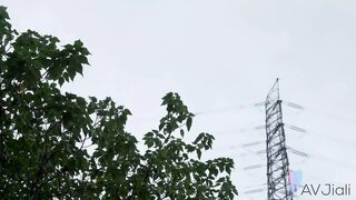 Xiang Xiang Wears Thong Panties and Gets Lots of Attention