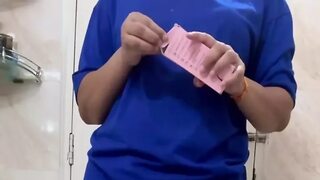 Shaving my wet pussy