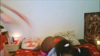 Live I whip my black girl, lick her ass and fuck her hard BDSM